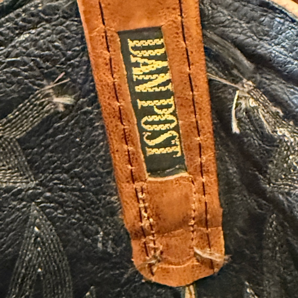 🔥 Dan Post Bullhide Cowboy Boots 11D USA Made – Christmas Special 🎁 - Picture 16 of 16